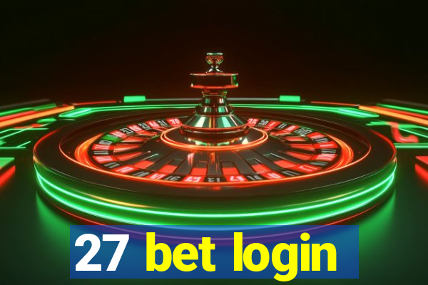 27 bet login