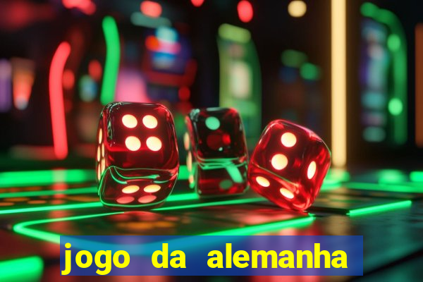 jogo da alemanha ao vivo