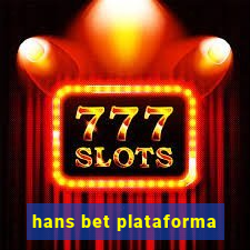 hans bet plataforma