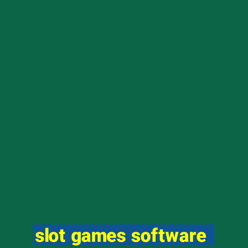 slot games software