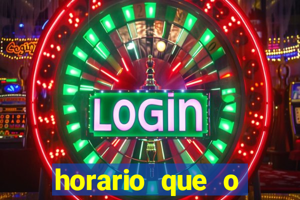 horario que o fortune mouse paga