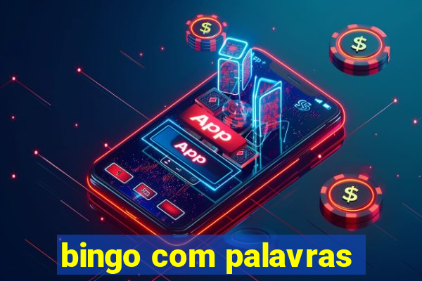 bingo com palavras