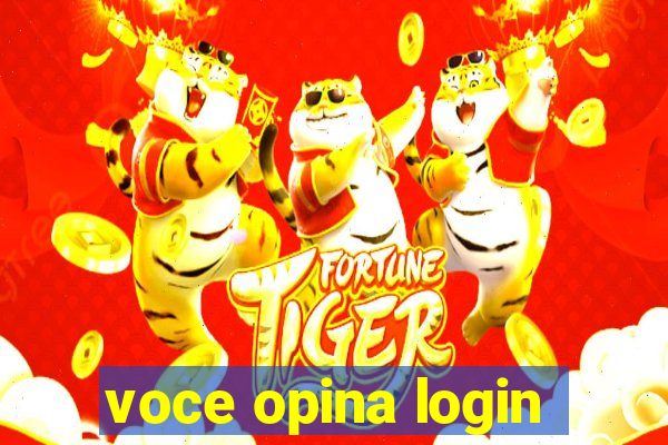 voce opina login