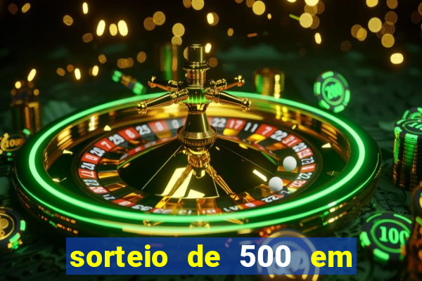 sorteio de 500 em cash toda segunda feira novibet como funciona