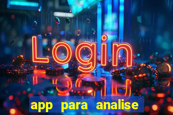 app para analise de jogos de futebol