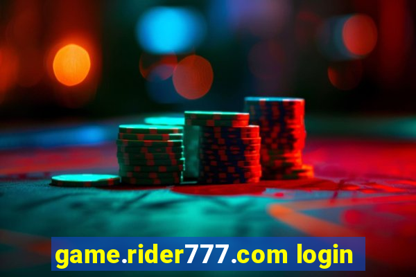 game.rider777.com login