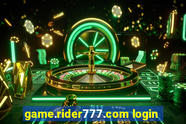 game.rider777.com login