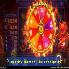 spotify games like receiptify