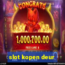 slot kopen deur