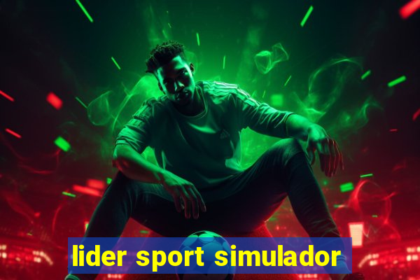 lider sport simulador