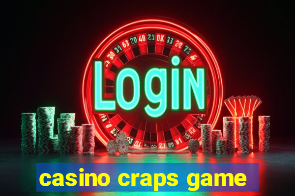 casino craps game