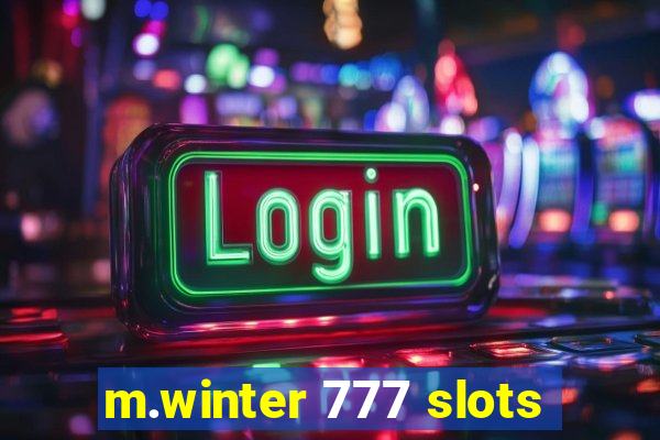 m.winter 777 slots