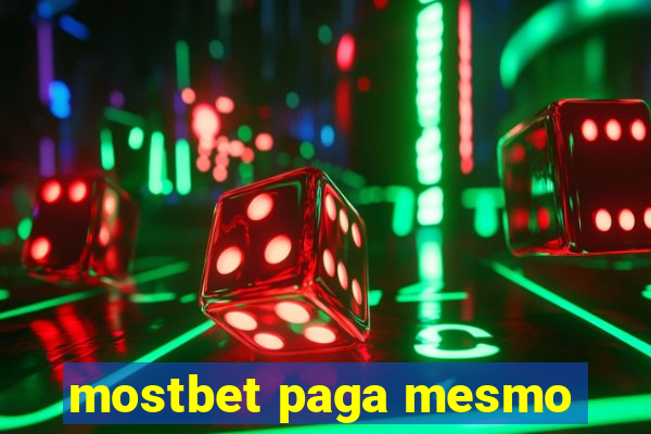 mostbet paga mesmo