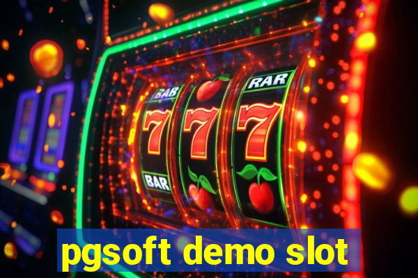 pgsoft demo slot