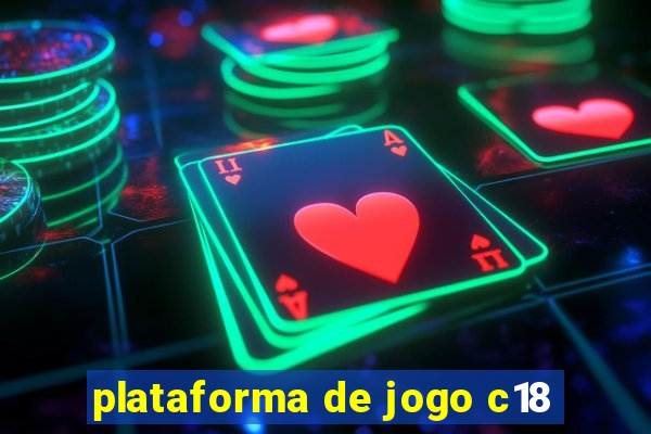 plataforma de jogo c18