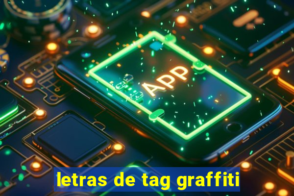 letras de tag graffiti