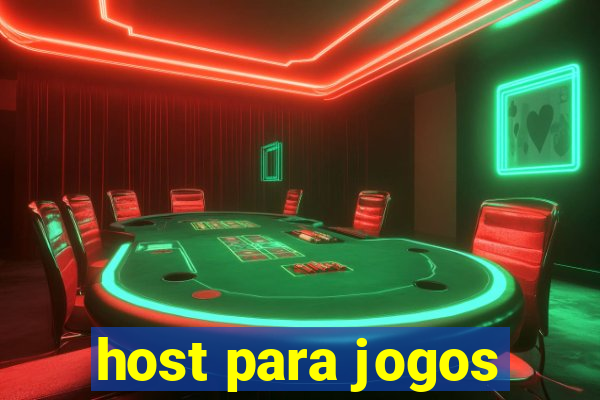 host para jogos