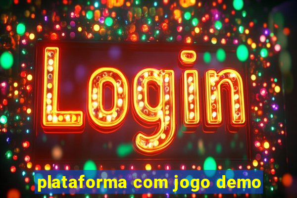 plataforma com jogo demo