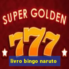 livro bingo naruto