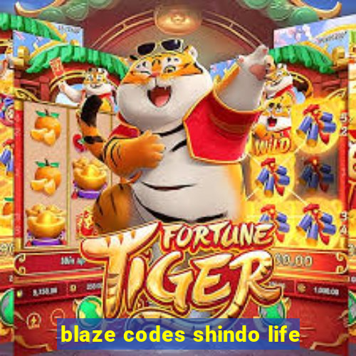 blaze codes shindo life