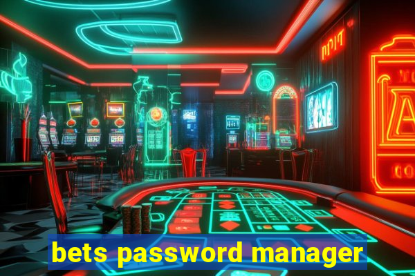 bets password manager