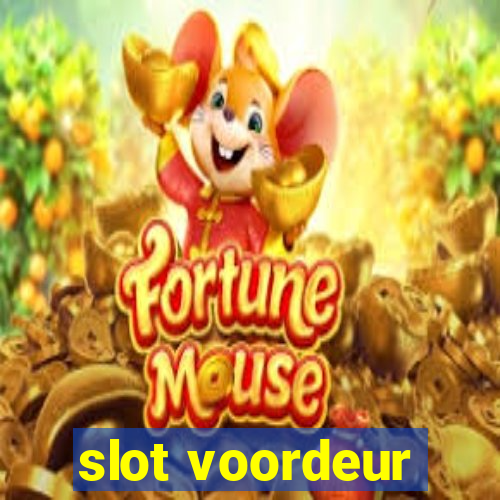 slot voordeur