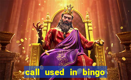 call used in bingo for number one