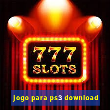 jogo para ps3 download