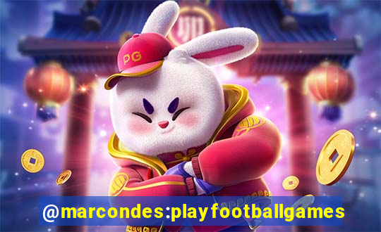 @marcondes:playfootballgames bingo football