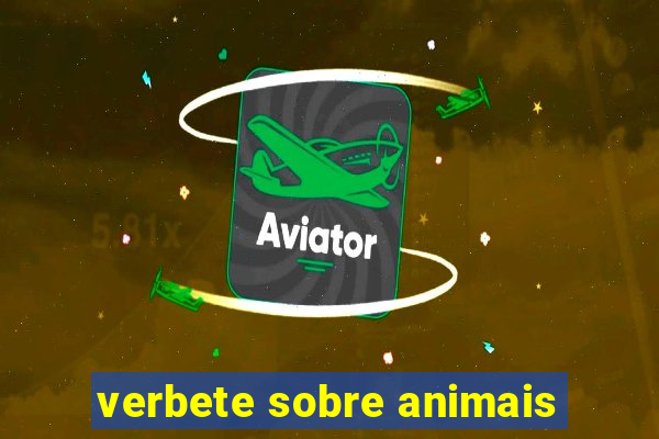 verbete sobre animais