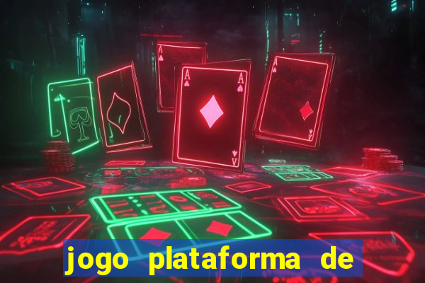 jogo plataforma de 3 reais