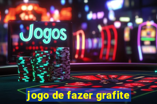 jogo de fazer grafite