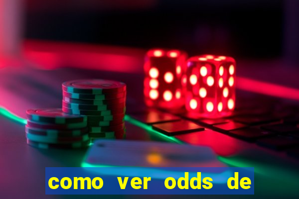 como ver odds de jogos passados