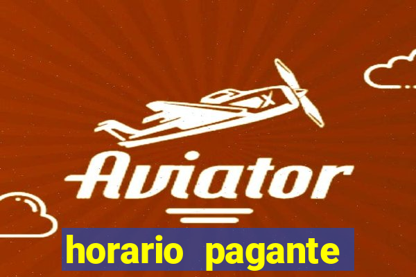 horario pagante fortune tiger hoje