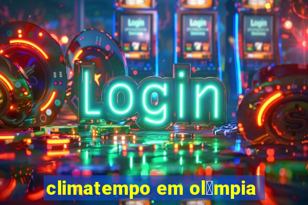 climatempo em ol铆mpia