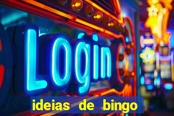 ideias de bingo para o natal