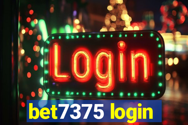 bet7375 login