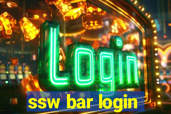 ssw bar login