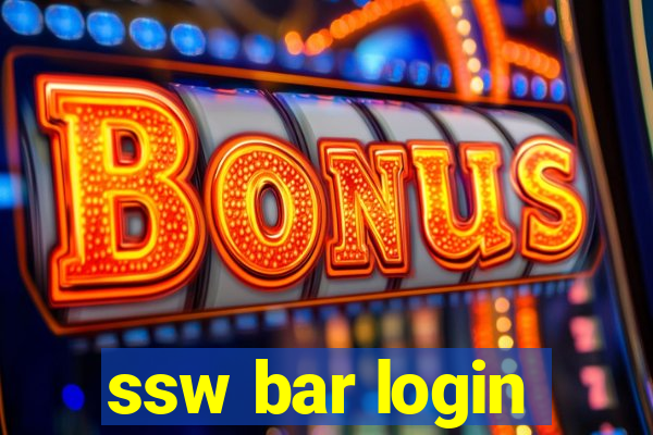 ssw bar login