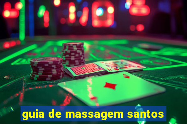 guia de massagem santos