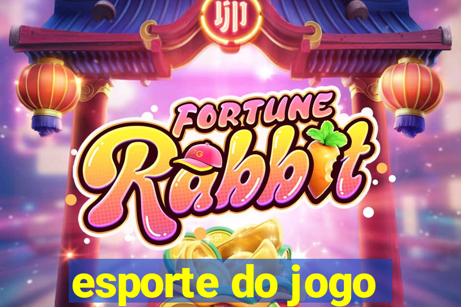 esporte do jogo