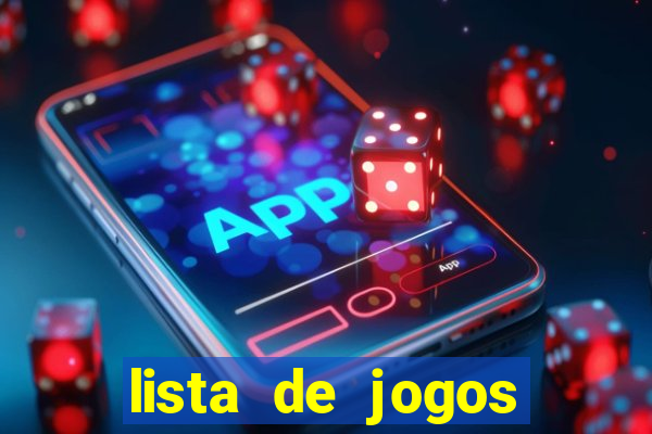 lista de jogos para ganhar dinheiro