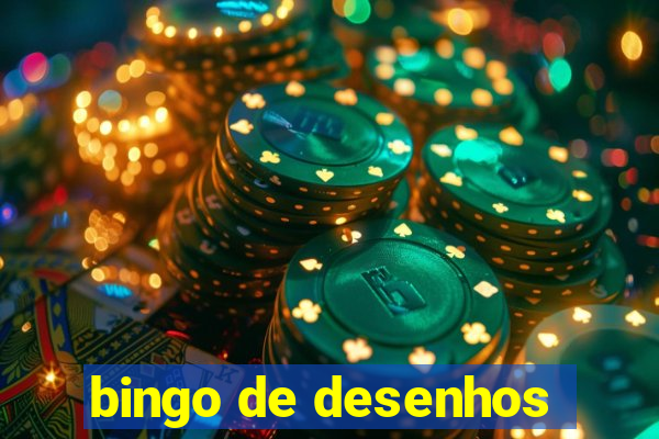 bingo de desenhos