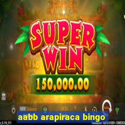 aabb arapiraca bingo