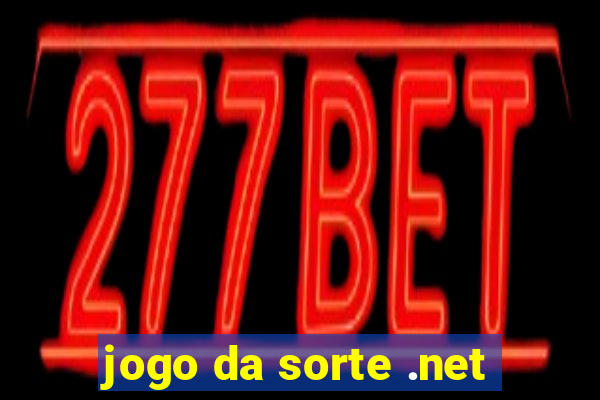 jogo da sorte .net