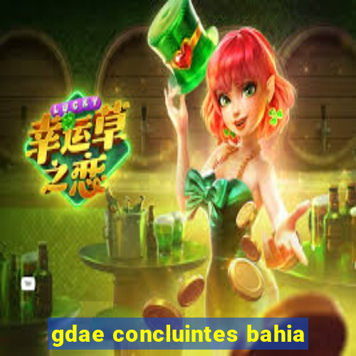 gdae concluintes bahia