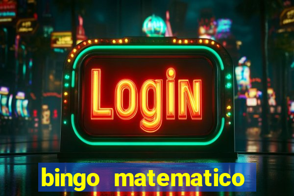 bingo matematico para ensino medio