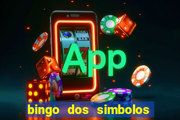 bingo dos simbolos da pascoa