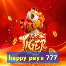 happy pays 777