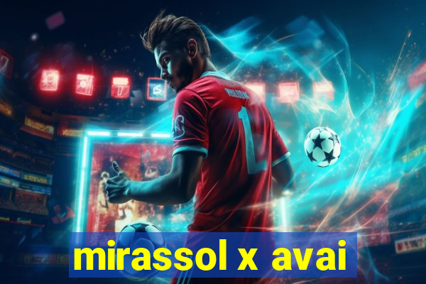 mirassol x avai